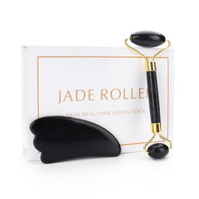 Load image into Gallery viewer, Luxury Jade Facial Massage Roller and Gua Sha - Kadee Botanicals