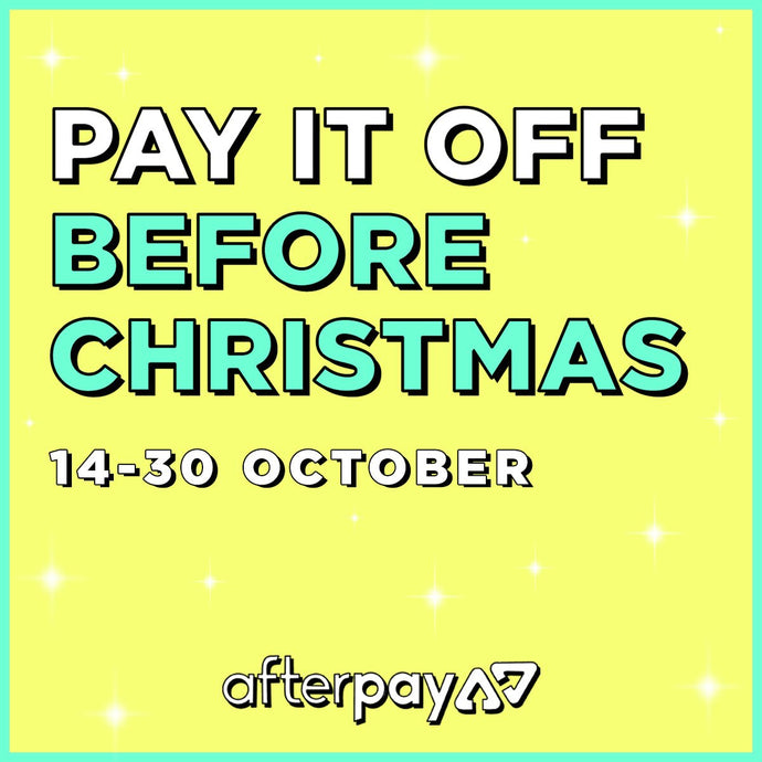 Pay It Off Before Christmas with Afterpay